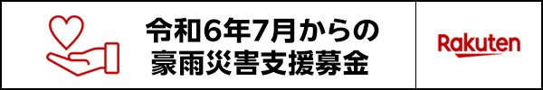 令和6年7月からの豪雨災害支援募金